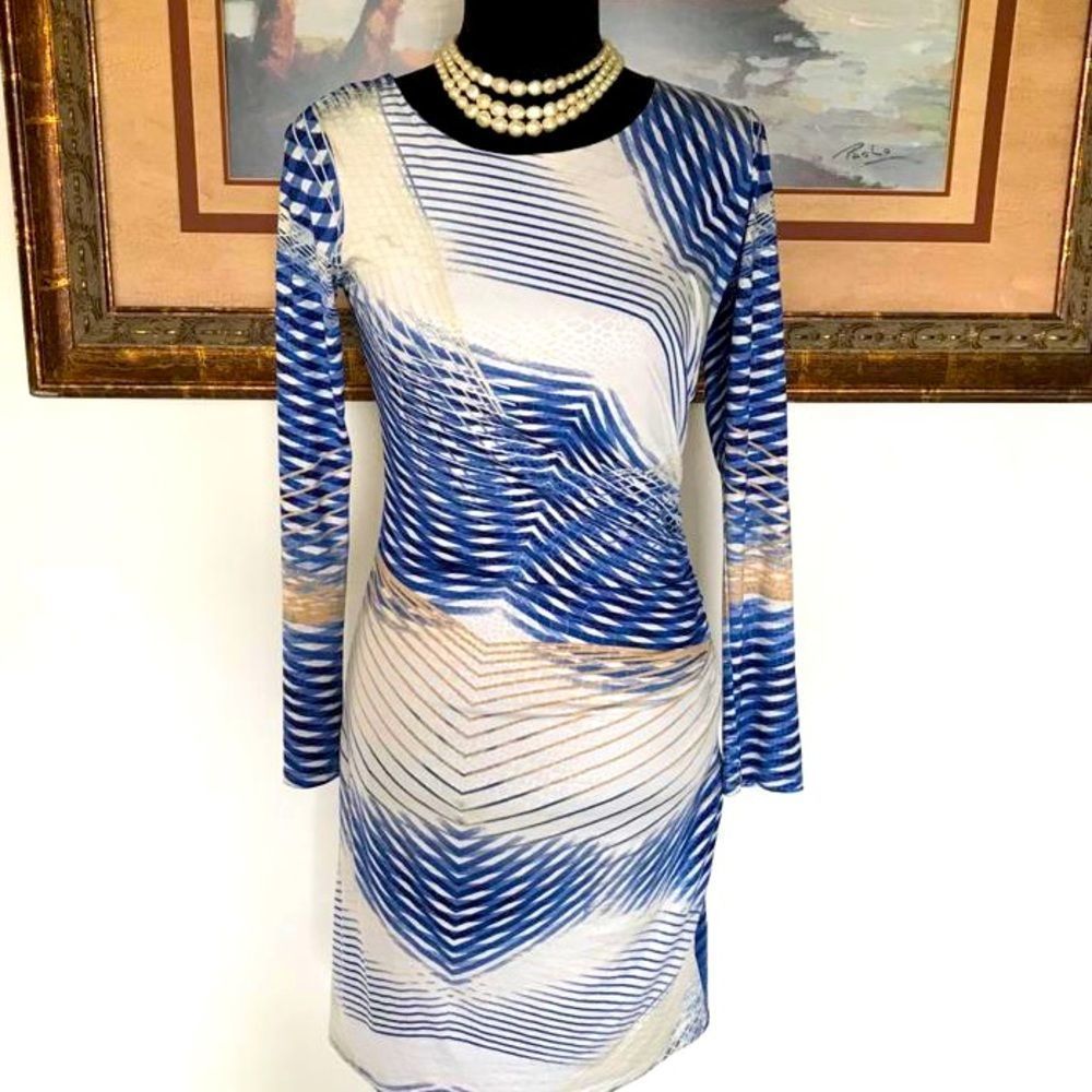 Beautiful form fitting XS long sleeve dress 